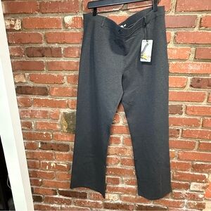 Betabrand women's Charcoal grey Yoga Dress Pants size 2XL‎ career NWT